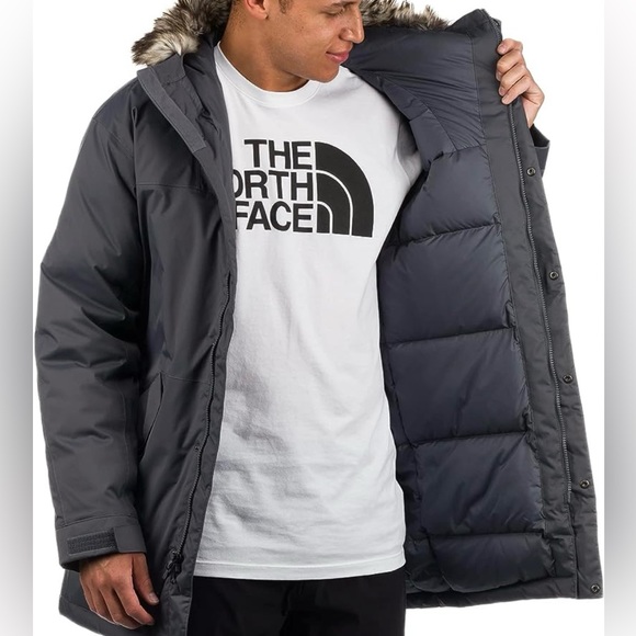 The North Face Mens Bedford 550 Down Parka in Vanadis grey - Picture 7 of 14